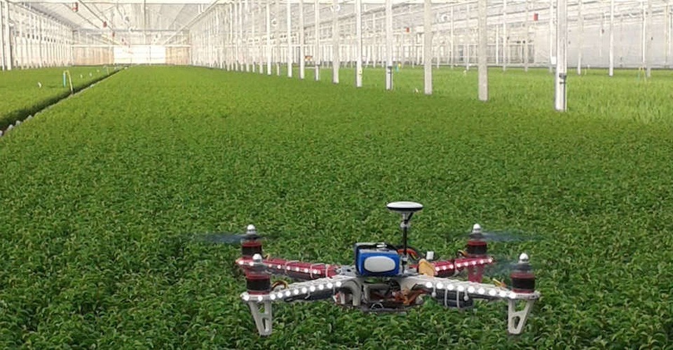 drone kas inholland studenten luchtvaarttechnologie tuinbouw agribusiness bunnik plants bleiswijk 2015