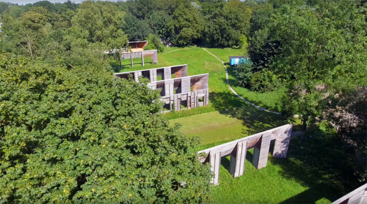 Fort de Bilt gefilmd door drone