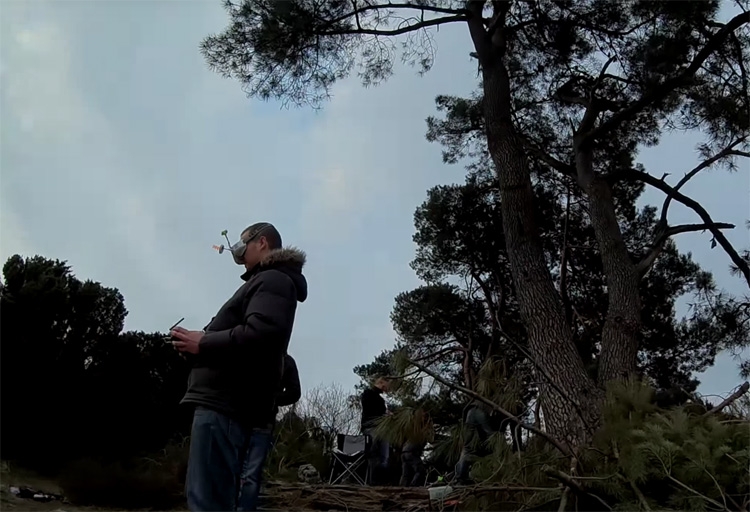 DanO FPV's eerste avondvlucht van 2017