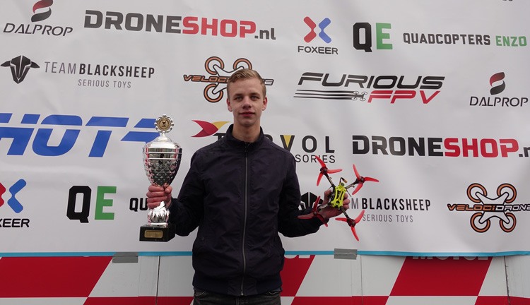 Dennis Mennema (DroneDFPV) is Nederlands Kampioen Drone Race 2019